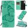 Mobigear Butterfly Sony Xperia 10 II Hoesje Bookcase Portemonnee - Turquoise