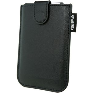 Valenta Card Pocket Slide Leren Pasjeshouder - 5 Pasjes - Zwart