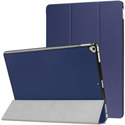 Mobigear Tri-Fold iPad Pro 12.9 Inch (2017) Hoes Bookcase - Donkerblauw