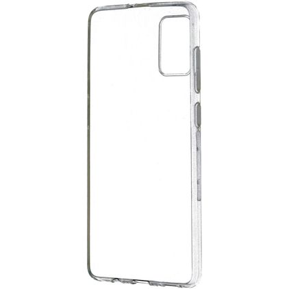 Mobiparts Classic Doorzichtig Samsung Galaxy A71 Hoesje Flexibel TPU Backcover - Transparant