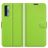 Mobigear Classic TCL 20 5G Hoesje Bookcase Portemonnee - Groen