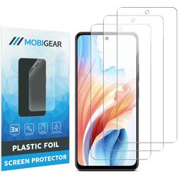 Mobigear OPPO A79 Screenprotector Folie - Case Friendly (3-Pack)