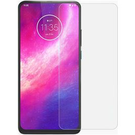 Mobigear Motorola One Hyper Glazen Screenprotector - Case Friendly
