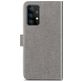 Mobigear Clover Samsung Galaxy A52s 5G Hoesje Bookcase Portemonnee - Grijs
