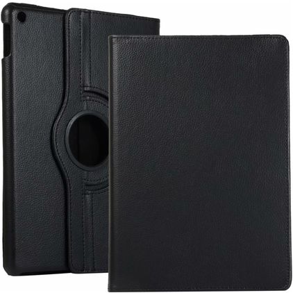 Mobigear DuoStand iPad 9 (2021) Hoes Draaibare Bookcase - Zwart