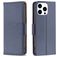 Mobigear Excellent iPhone 16 Pro Hoesje Bookcase Portemonnee - Blauw
