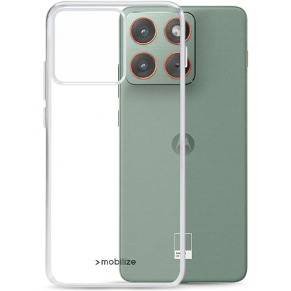 Mobilize Gelly Case Doorzichtig Motorola Edge 70 Pro Hoesje Flexibel TPU Backcover - Transparant
