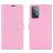 Mobigear Classic Samsung Galaxy A52 Hoesje Bookcase Portemonnee - Roze