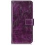 Mobigear Basic Motorola Moto G60s Hoesje Bookcase Portemonnee - Paars