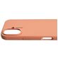 Nudient Base iPhone 16 Plus Siliconen Hoesje Backcover - Peach Orange