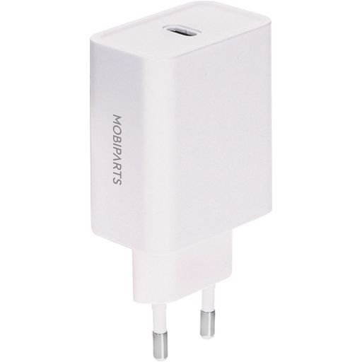 Mobiparts Single USB-C Oplader Power Delivery 30W - Wit