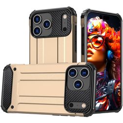 Mobigear Outdoor iPhone 17 Pro Max Hoesje Hardcase Backcover Shockproof - Goud