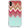 Mobigear Design iPhone XS Max Hoesje Flexibel TPU Backcover - Tribal Stripe