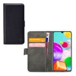 Mobilize Classic Gelly Wallet Samsung Galaxy A41 Hoesje Bookcase Portemonnee - Zwart