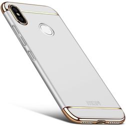 Mobigear TriGuard Xiaomi Mi A2 Lite Hoesje Hardcase Backcover - Zilver
