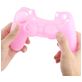 Mobigear Classic Dun Playstation 4 controller Hoesje Flexibel Siliconen - Roze