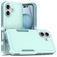 Mobigear Heavy Armor iPhone 16 Hoesje Hardcase Backcover Shockproof - Groen