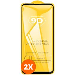Mobigear Premium Samsung Galaxy A11 Glazen Screenprotector - Case Friendly - Zwart (2-Pack)