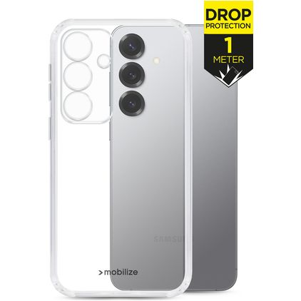 Mobilize Naked Protection Doorzichtig Samsung Galaxy S26 Plus Hoesje Hardcase Backcover Shockproof - Transparant