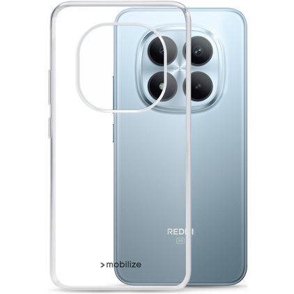 Mobilize Gelly Case Doorzichtig Xiaomi Redmi Note 17 Pro Plus Hoesje Flexibel TPU Backcover - Transparant