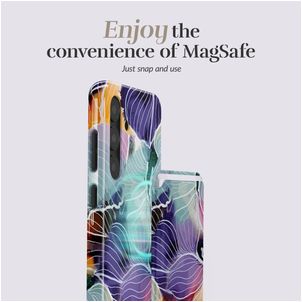 MIO Pasjeshouder - 3 Pasjes - MagSafe Compatible - Flowers