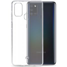 Mobilize Gelly Doorzichtig Samsung Galaxy A21s Hoesje Flexibel TPU Backcover - Transparant