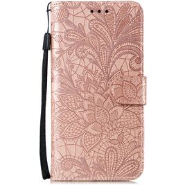 Mobigear Flower Wallet Case Rose Gold Samsung Galaxy Lite S10
