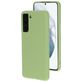 Mobiparts Samsung Galaxy S21 Siliconen Hoesje Backcover - Pistache Green