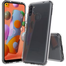 Mobigear Crystal Doorzichtig Samsung Galaxy A11 Hoesje Hardcase Backcover - Transparant