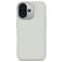 Decoded Stacks iPhone 16 Siliconen MagSafe Hoesje Backcover - Stone Grey