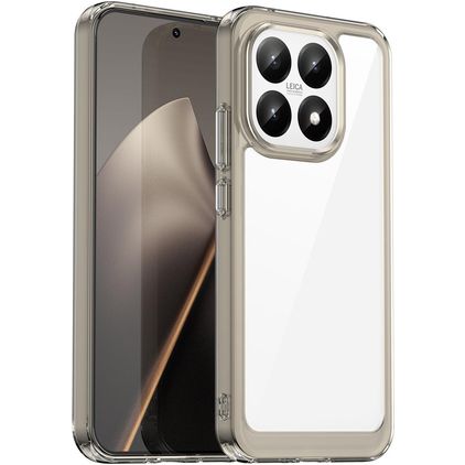 Mobigear Crystal Xiaomi 15T Hoesje Hardcase Backcover - Grijs