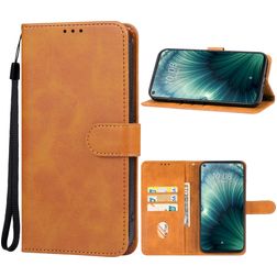 Mobigear Wallet HTC U23 Pro Hoesje Bookcase Portemonnee - Bruin