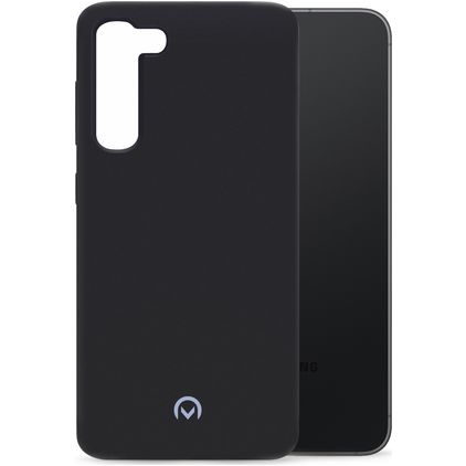 Mobilize Rubber Gelly Samsung Galaxy S23 Hoesje Flexibel TPU Backcover - Matt Black