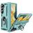 Mobigear Armor Ring Samsung Galaxy Z Fold 6 Hoesje Hardcase Backcover Shockproof met Ringhouder - Groen