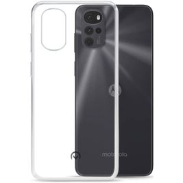 Mobilize Gelly Doorzichtig Motorola Moto G22 Hoesje Flexibel TPU Backcover - Transparant