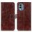 Mobigear Basic Nokia X30 Hoesje Bookcase Portemonnee - Bruin