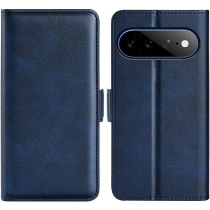 Mobigear Slim Magnet Google Pixel 11 Pro XL Hoesje Bookcase Portemonnee - Donkerblauw