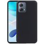 Mobigear Colors Motorola Moto G53 5G Hoesje Flexibel TPU Backcover - Zwart