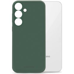 Mobilize Rubber Gelly Samsung Galaxy S23 FE Hoesje Flexibel TPU Backcover - Matt Green