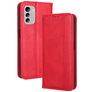 Mobigear Sensation Nokia G60 5G Hoesje Bookcase Portemonnee - Rood