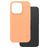 CARE by PanzerGlass Fashionable iPhone 16 Pro Siliconen MagSafe Hoesje Backcover - Peachy