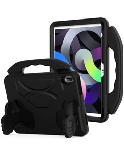 Mobigear Thumbs Up iPad 11 (2025) Kinder Tablethoes met Handvat - Zwart