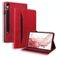 Mobigear Folio Samsung Galaxy Tab S10 FE Plus Hoes Bookcase - Rood