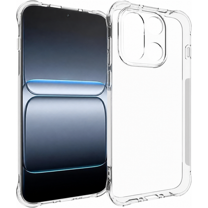 Mobigear Cushion Doorzichtig OnePlus 15 Hoesje Flexibel TPU Backcover - Transparant