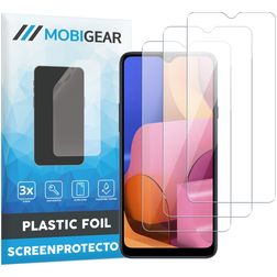 Mobigear Samsung Galaxy A20s Screenprotector Folie - Case Friendly (3-Pack)