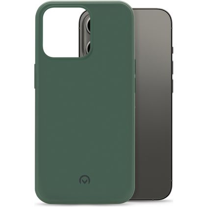 Mobilize Rubber Gelly iPhone 13 Pro Hoesje Flexibel TPU Backcover - Matt Green