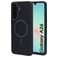 Mobiparts Slim Line Samsung Galaxy A26 MagSafe Hoesje Hardcase Backcover - Onyx Black