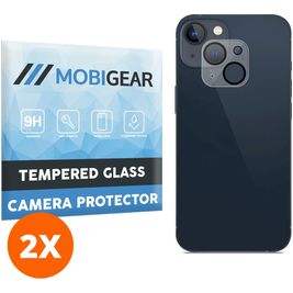 Mobigear iPhone 13 Glazen Camera Protector - Case Friendly (2-Pack)