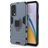 Mobigear Armor Ring OnePlus Nord 2 Hoesje Hardcase Backcover Shockproof met Ringhouder - Blauw