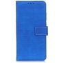 Mobigear Croco Realme X50 Hoesje Bookcase Portemonnee - Blauw